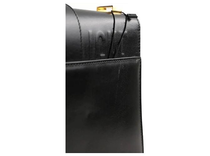 Dior Borsa a tracolla in pelle nera Nero - vista 4