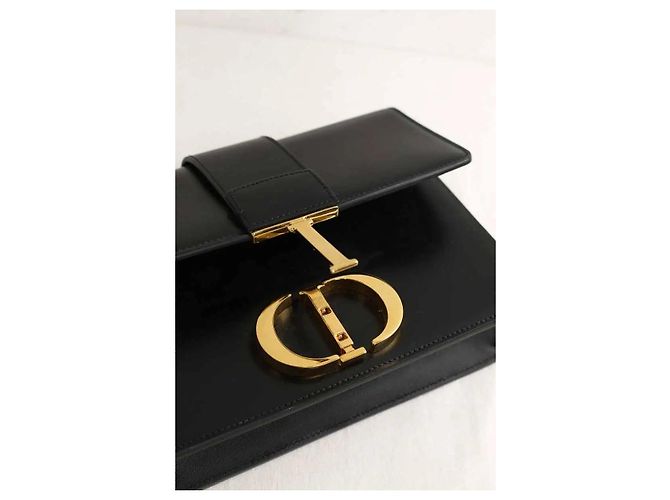 Dior Borsa a tracolla in pelle nera Nero - vista 8