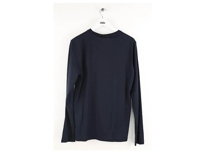 Dior T-shirt in cotone blu navy - vista 3