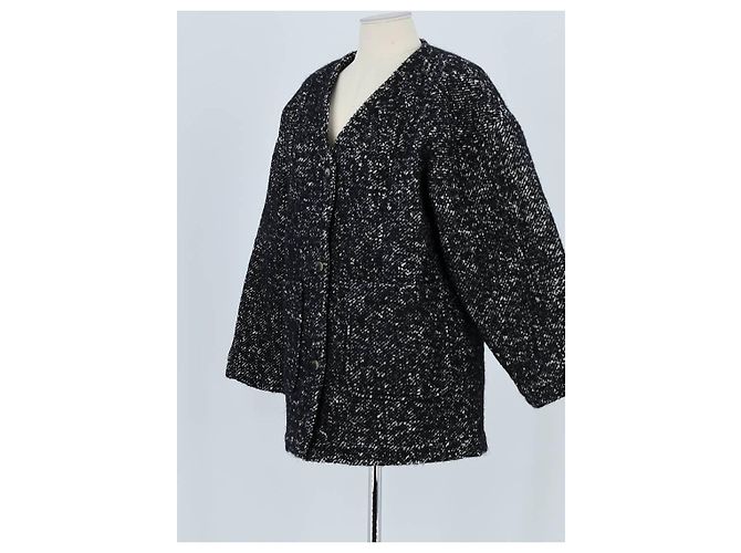 Heimstone Schwarze Baumwolljacke - Ansicht 4