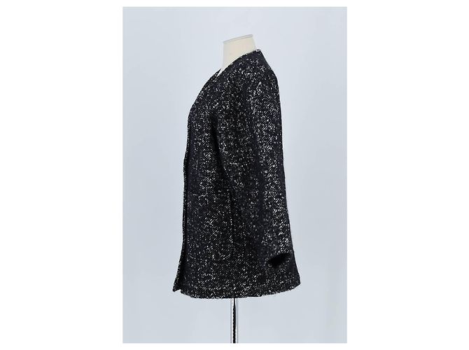 Heimstone Schwarze Baumwolljacke - Ansicht 5