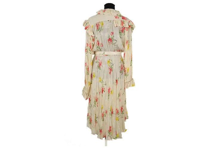 Balenciaga Abito in seta multicolore - vista 4