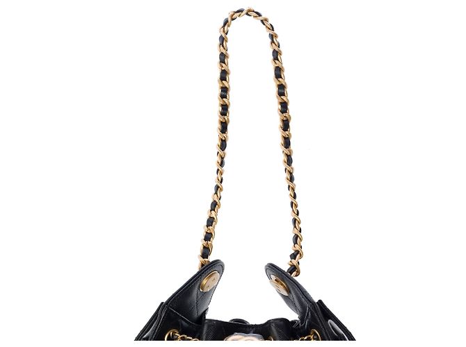 Borsa CHANEL in Pelle Nera - 103242 - vista 10