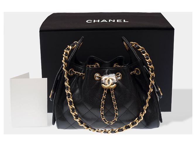 Borsa CHANEL in Pelle Nera - 103242 - vista 2