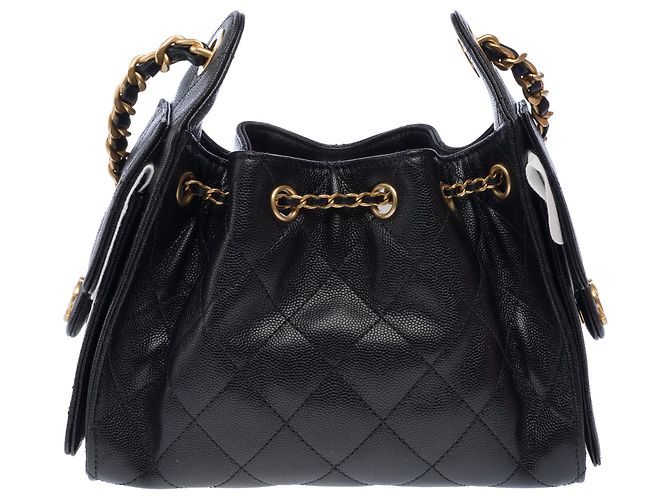 Borsa CHANEL in Pelle Nera - 103242 - vista 4