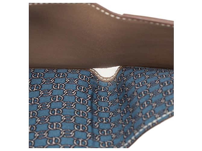 Hermès Billetera bifold de twill Citizen Hermes Gris pardo - vista 5