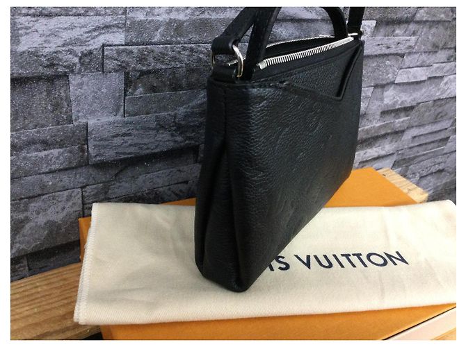 Louis Vuitton Pallas BB Pelle Monogramma Nera Nero - vista 5