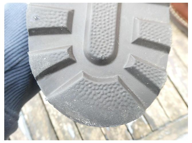 Scarpe Derby Paraboot Michael Vecchia Fabbricazione 41 Liscio Marrone Chiaro - vista 8