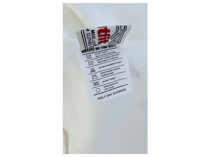 Autre Marque Weißes Camisole-Kleid - Ansicht 5