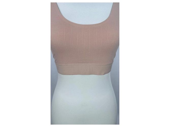 Wolford Sostén Crop Top Beauty Rose Rosa - vista 4