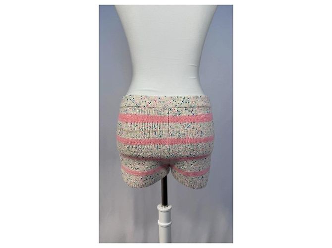 J.Crew Mini short in rosa e bianco mélange - vista 3