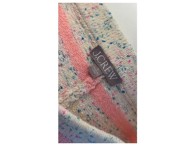 J.Crew Mini short in rosa e bianco mélange - vista 4