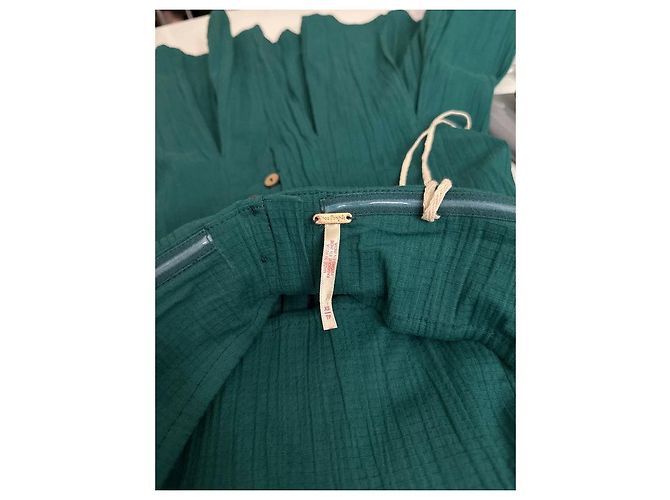 Free People Vestido mini Made me Smile verde Verde oscuro - vista 5