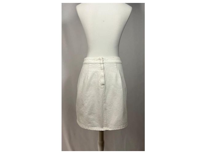 Madewell Minifalda blanca Blanco - vista 3