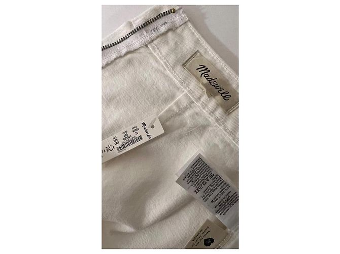 Madewell Minifalda blanca Blanco - vista 4