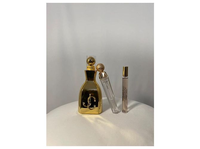 Jimmy Choo Caixa dourada com perfumes e gloss - vista 4