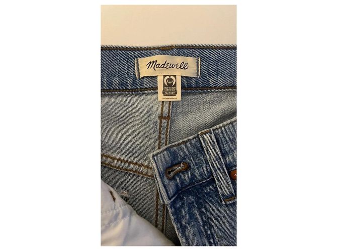 Madewell High Waist Straight Leg Jeans hellblau - Ansicht 3