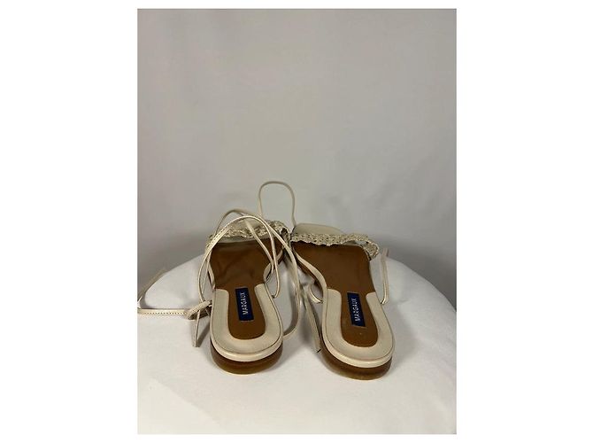 Autre Marque Sandali The Soleil in Ecru Beige - vista 3
