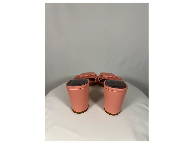 Staud Sandali con tacco rosa - vista 5