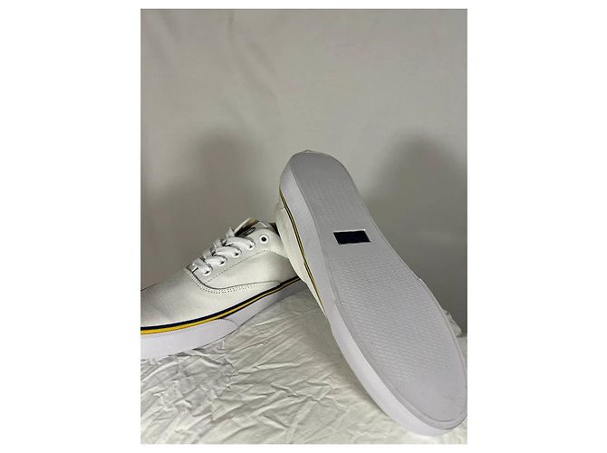 Polo Ralph Lauren Weiße Keaton-Canvas-Sneaker - Ansicht 5