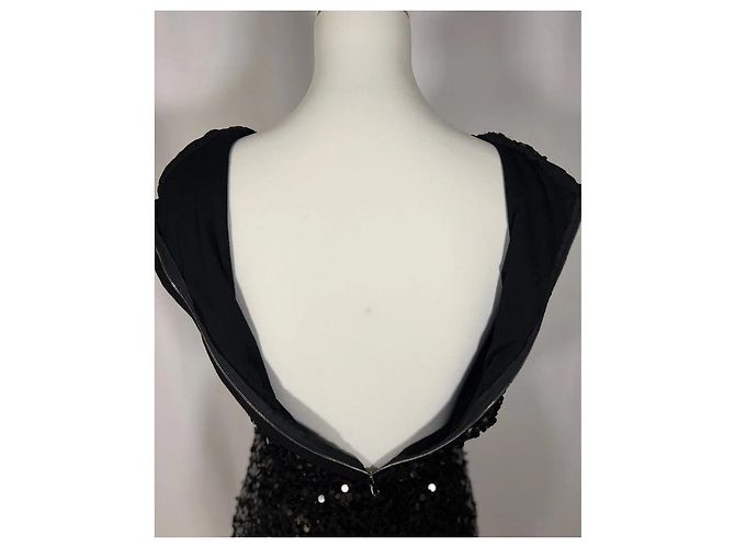 Dolce & Gabbana Schwarzes Paillettenkleid - Ansicht 4