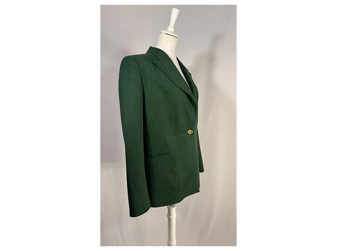 Autre Marque Terno oversized com calças largas verdes Verde escuro - vista 2
