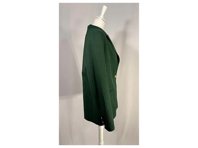 Autre Marque Terno oversized com calças largas verdes Verde escuro - vista 3
