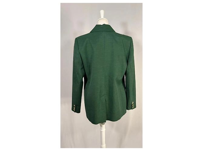 Autre Marque Terno oversized com calças largas verdes Verde escuro - vista 4