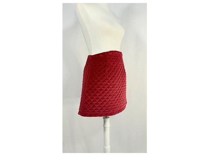 Autre Marque Mini falda Romeo burdeos - vista 2