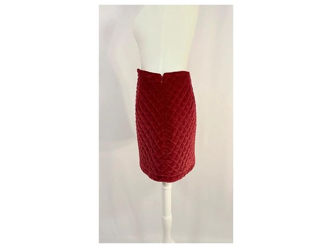 Autre Marque Mini falda Romeo burdeos - vista 4