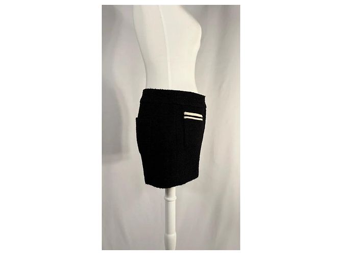 J.Crew Short en tweed negro (edición limitada) - vue 2