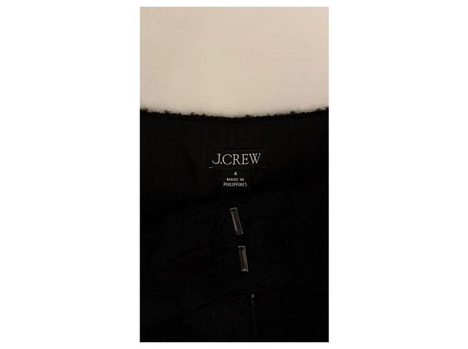 J.Crew Short en tweed negro (edición limitada) - vue 4