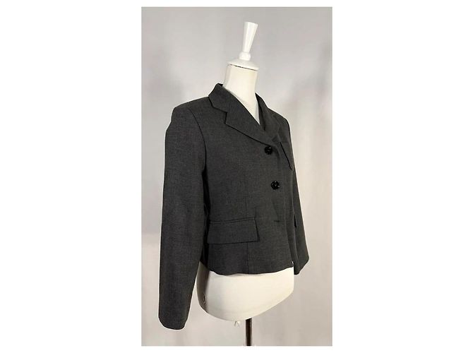 Autre Marque Blazer grigio da abito - vista 3