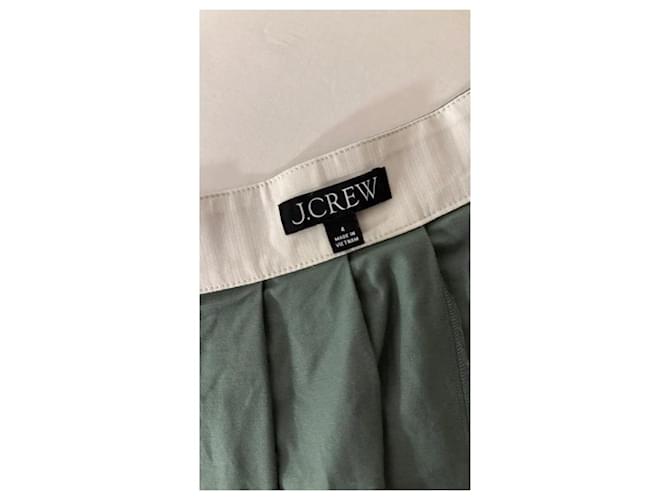 J.Crew Minifalda plisada verde Verde oscuro - vista 5