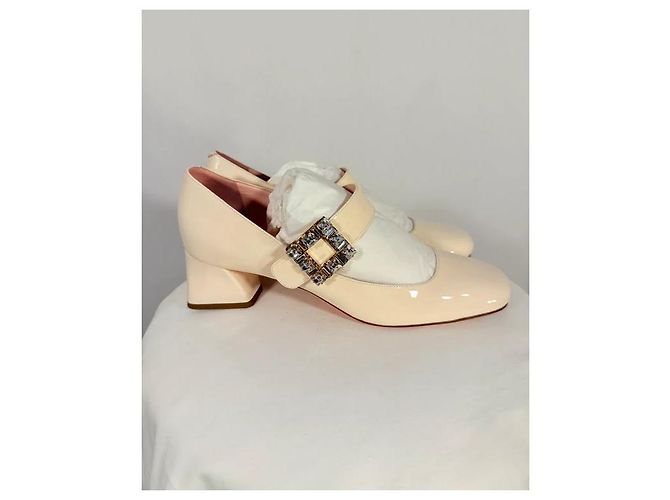 Roger Vivier Décolleté Babies Très Vivier ecru Crudo - vista 5