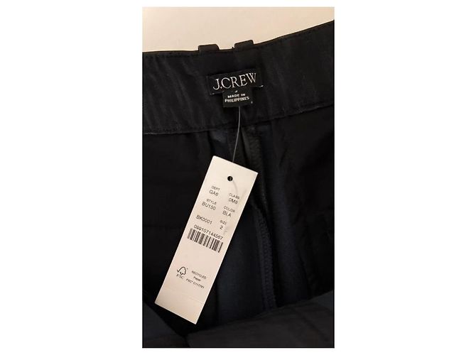 J.Crew Short Lucia in similpelle Nero - vista 5