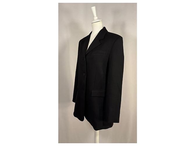 Autre Marque Blazer de traje negro - vista 3
