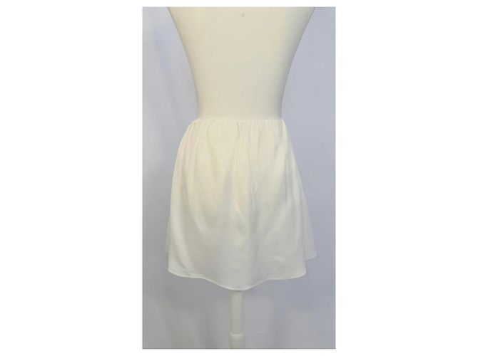 Autre Marque Minifalda blanca Blanco - vista 3