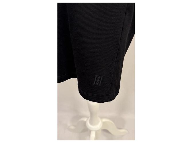 By Malene Birger Schwarzes Koela-Jersey-Kleid - Ansicht 5