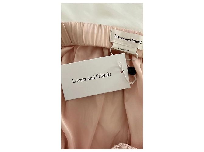 Autre Marque Falda Lago Maxi rosa - vista 4