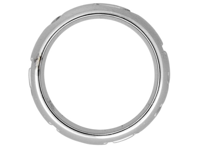 Bulgari Anello Monologo Bvlgari in Oro Bianco 18K - vista 2