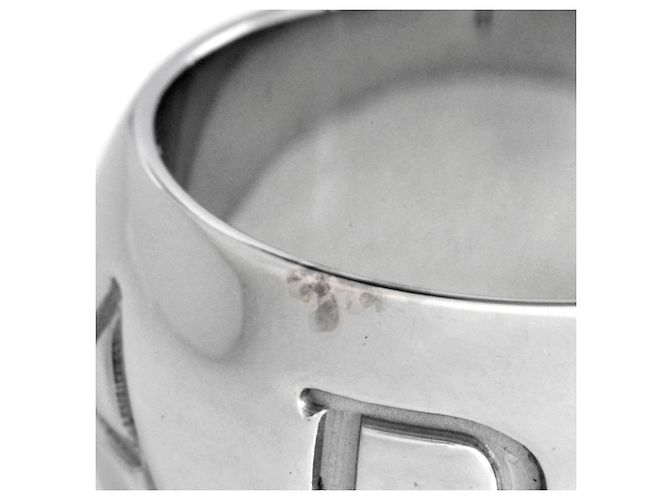 Bulgari Anello Monologo Bvlgari in Oro Bianco 18K - vista 4