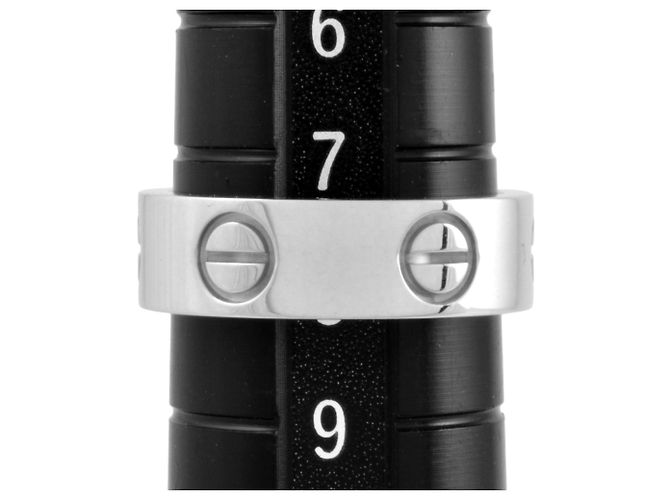 Anello Love Cartier in oro bianco 18K - vista 5