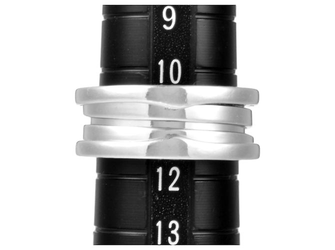 Bulgari Anello B.zero1 3 bande in oro bianco 18K Bvlgari - vista 6
