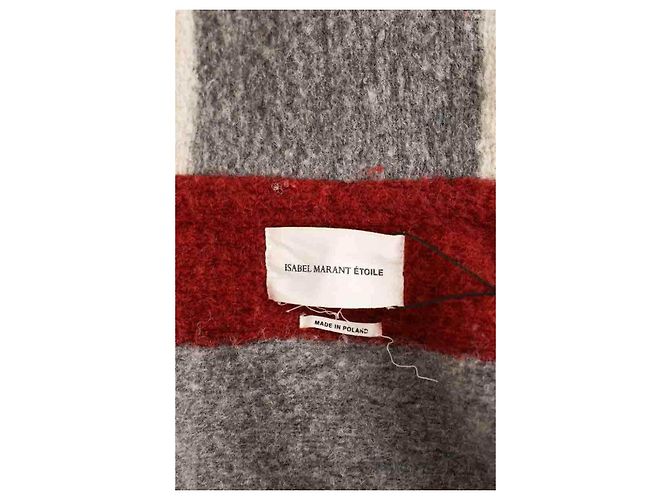 Isabel Marant Etoile Multicolored wool coat - view 5