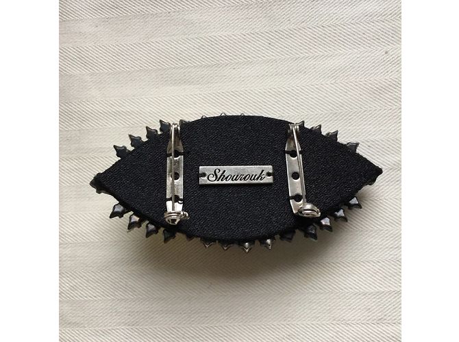 Spilla Vintage in Strass Shourouk Multicolore - vista 9
