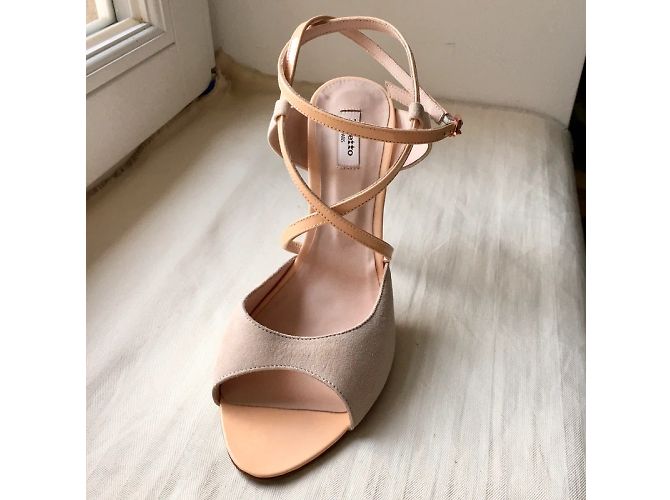 Repetto Edizione Limitata Suole Glitter Rosa Beige - vista 13