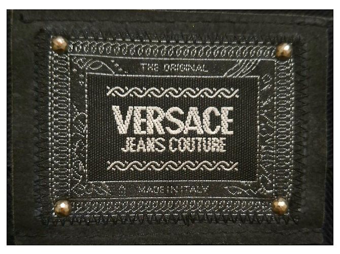 Jeans Versace Jeans Couture Neri Nero - vista 3