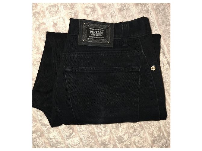 Jeans Versace Jeans Couture Neri Nero - vista 4