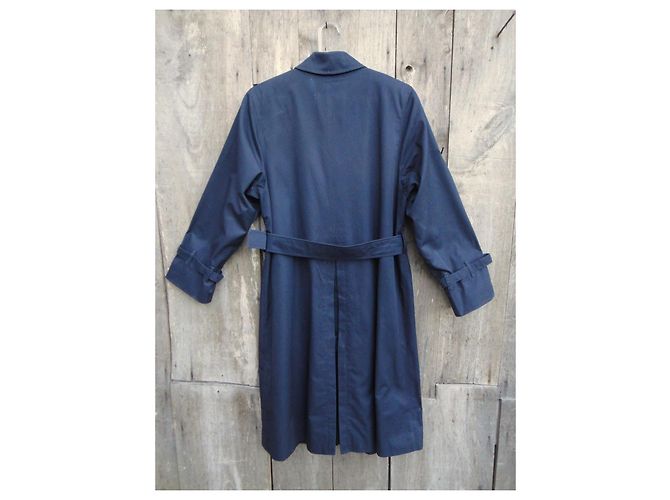 Trench Burberry Blu Navy - vista 6
